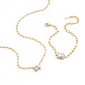 Paradigm Two-Tone Safety Pin Link Set